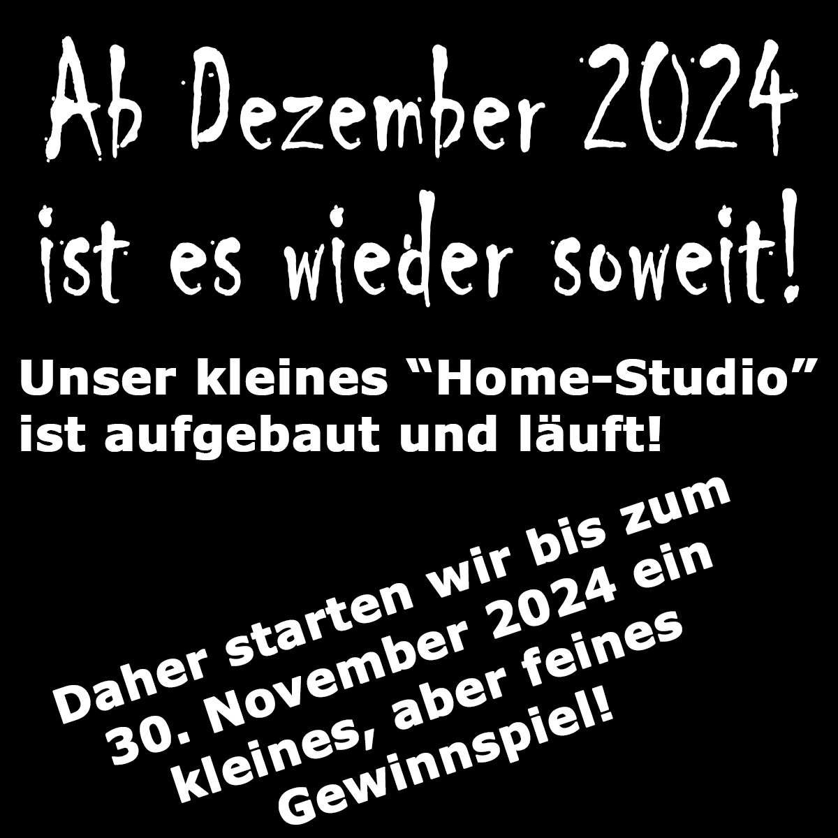 Es geht wieder los!